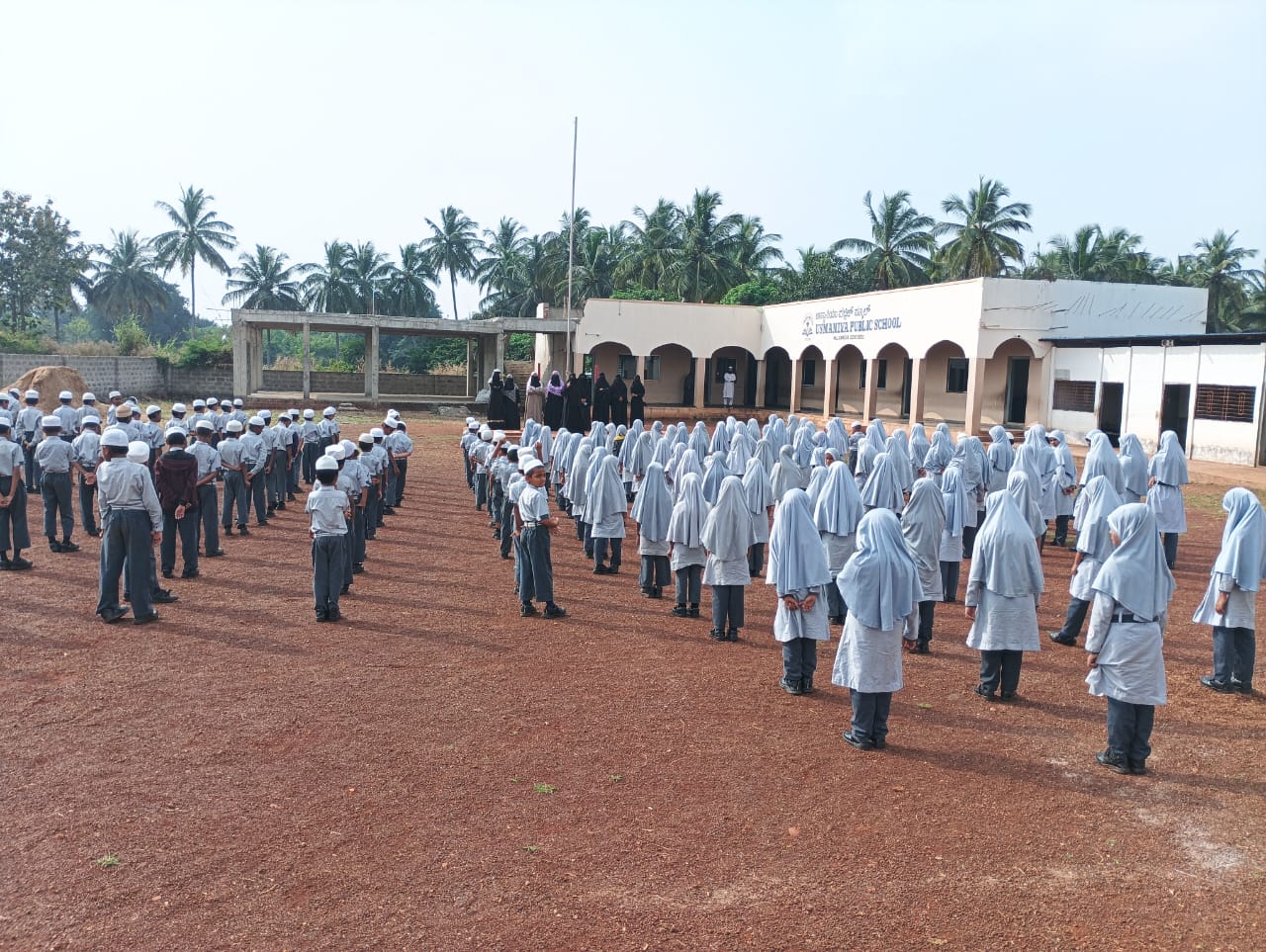 School building exterior